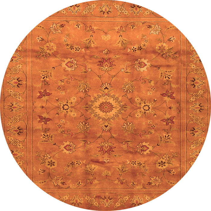 Machine Washable Abstract Orange Contemporary Area Rugs, wshcon1356org