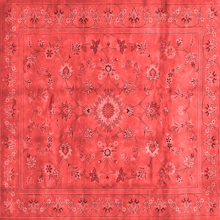 Machine Washable Abstract Red Contemporary Rug, wshcon1356red