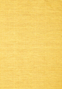 Abstract Yellow Contemporary Rug, con1357yw