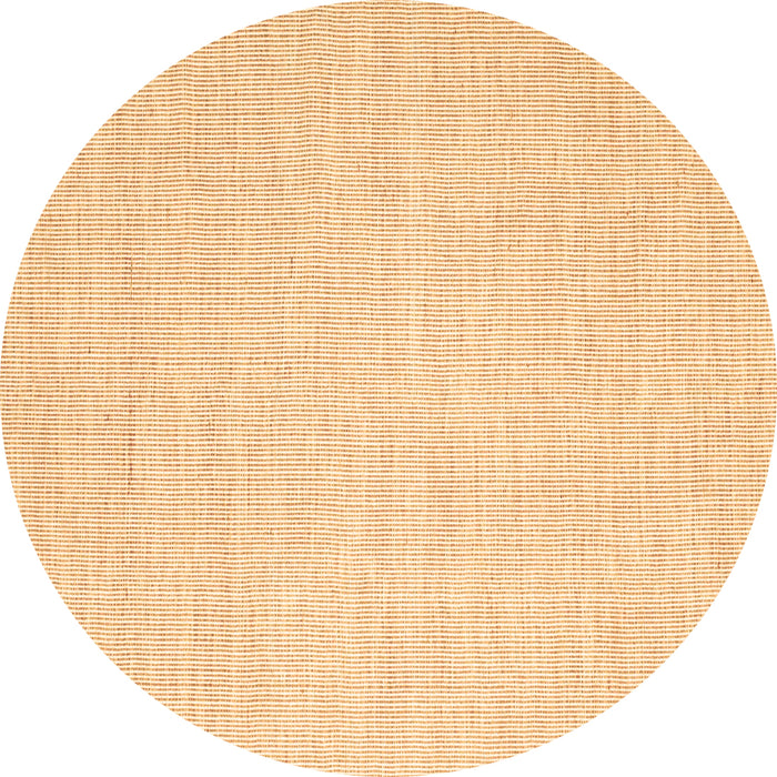 Round Abstract Brown Contemporary Rug, con1357brn