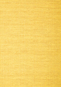 Abstract Yellow Contemporary Rug, con1358yw