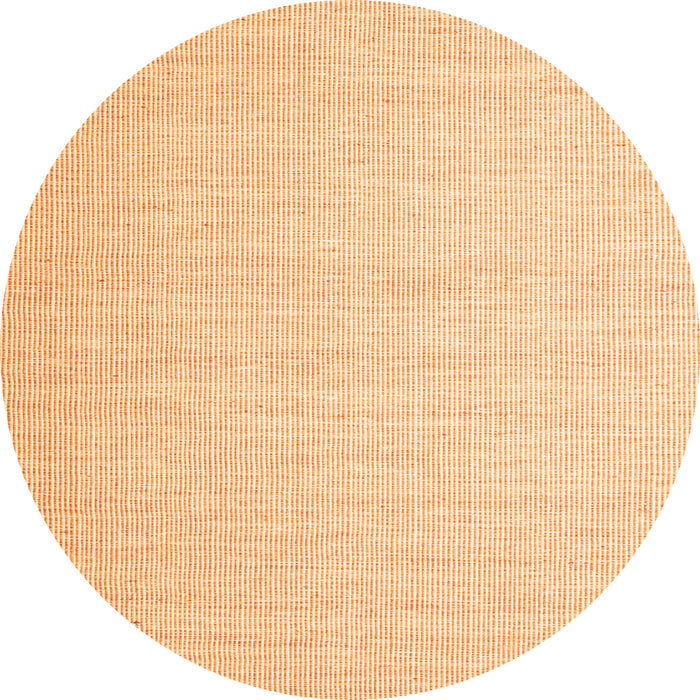 Square Abstract Orange Contemporary Rug, con1358org