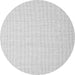 Square Abstract Gray Contemporary Rug, con1358gry