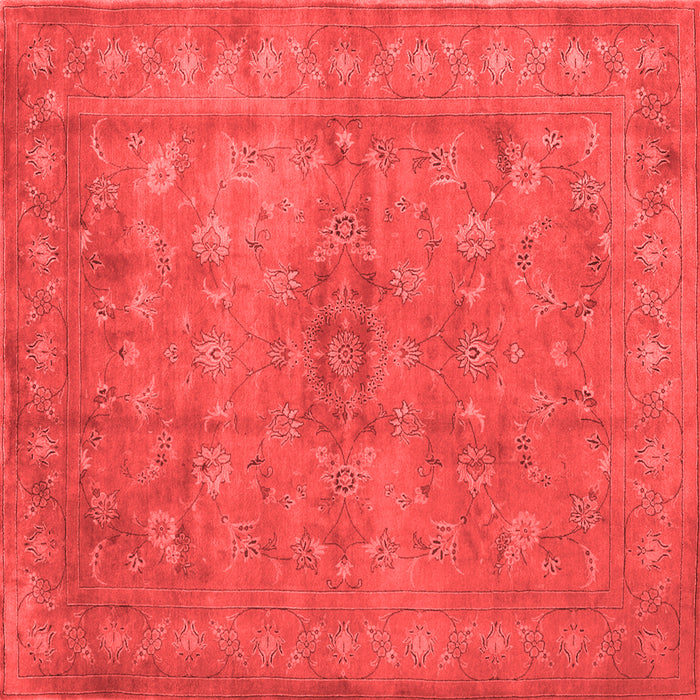 Machine Washable Abstract Red Contemporary Rug, wshcon1359red