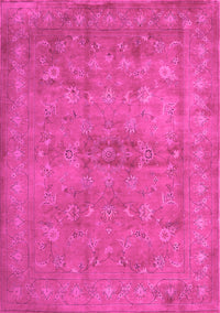 Abstract Pink Contemporary Rug, con1359pnk