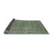 Sideview of Abstract Light Blue Contemporary Rug, con1359lblu