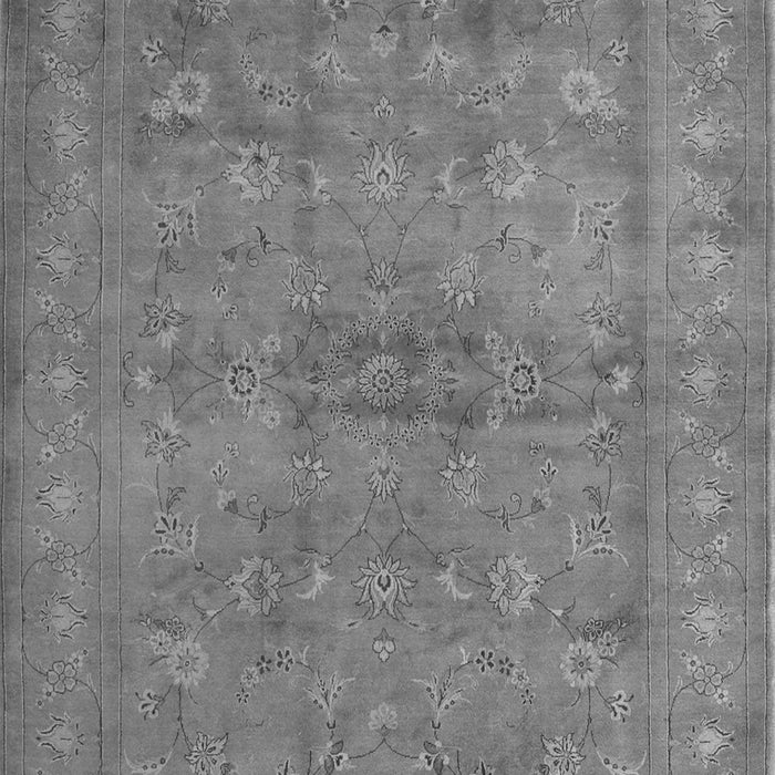 Serging Thickness of Machine Washable Abstract Gray Contemporary Rug, wshcon1359gry