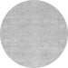 Machine Washable Abstract Gray Contemporary Rug, wshcon135gry