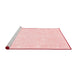 Contemporary Red Washable Rugs