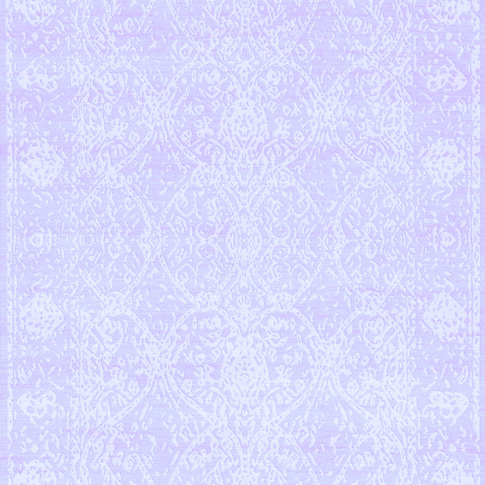 Abstract Blue Contemporary Rug, con135blu