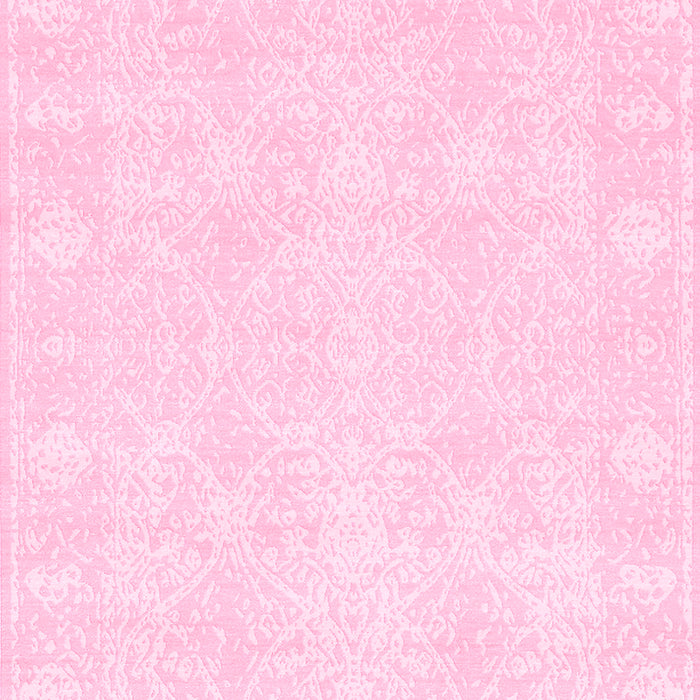 Abstract Pink Contemporary Rug, con135pnk