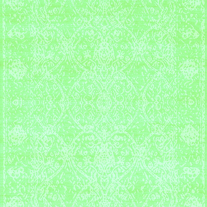 Abstract Turquoise Contemporary Rug, con135turq