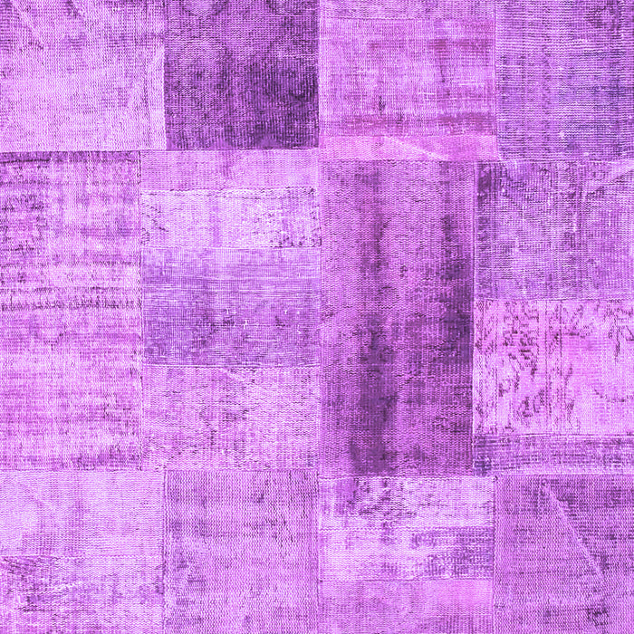 Patchwork Purple Transitional Rug, con1360pur