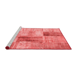 Transitional Red Washable Rugs