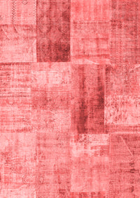 Patchwork Red Transitional Rug, con1360red