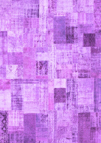 Patchwork Purple Transitional Rug, con1362pur