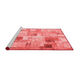 Transitional Red Washable Rugs