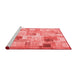 Transitional Red Washable Rugs