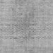 Serging Thickness of Abstract Gray Contemporary Rug, con1363gry