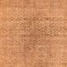 Serging Thickness of Abstract Orange Contemporary Rug, con1363org