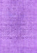 Machine Washable Abstract Purple Contemporary Area Rugs, wshcon1363pur