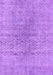 Abstract Purple Contemporary Rug, con1363pur