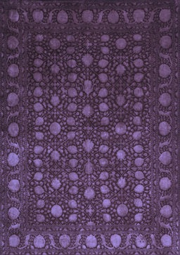 Abstract Blue Contemporary Rug, con1365blu