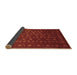 Sideview of Abstract Brown Contemporary Rug, con1365brn