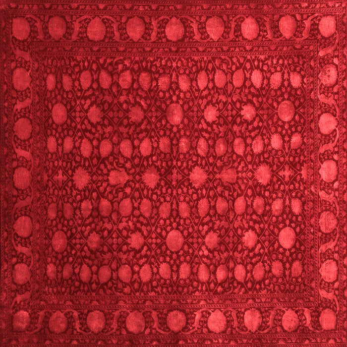 Machine Washable Abstract Red Contemporary Rug, wshcon1365red