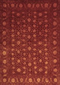 Abstract Brown Contemporary Rug, con1365brn