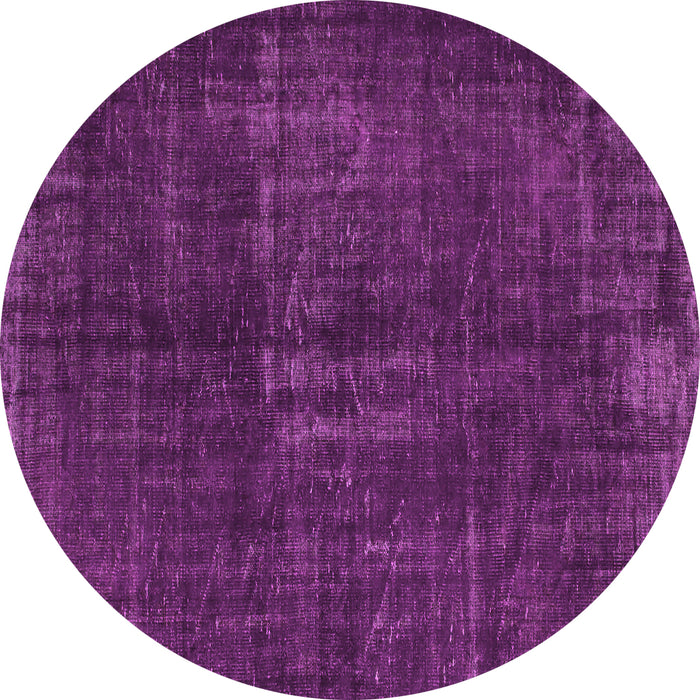 Round Machine Washable Persian Pink Bohemian Rug, wshcon1366pnk