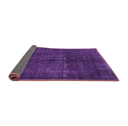 Sideview of Persian Purple Bohemian Rug, con1366pur