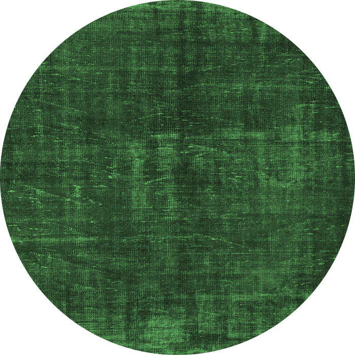 Round Persian Emerald Green Bohemian Rug, con1366emgrn