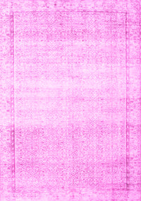 Abstract Pink Contemporary Rug, con1367pnk