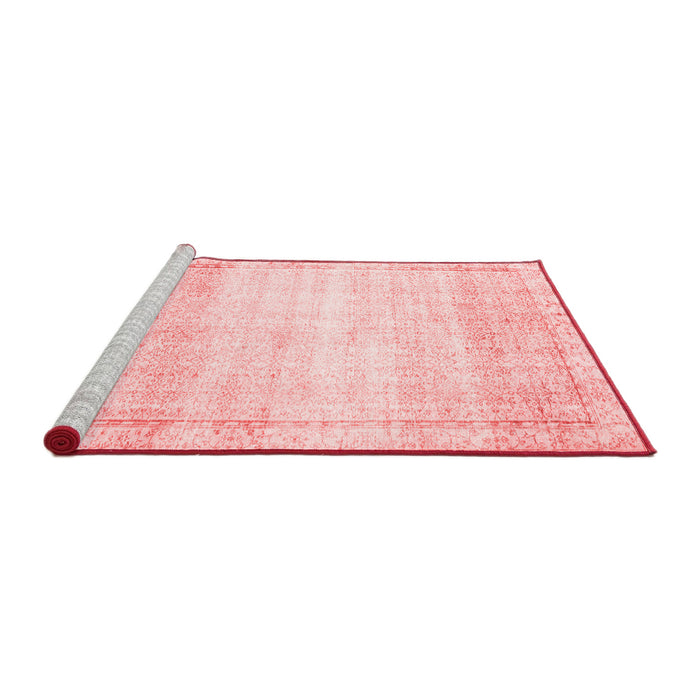 Contemporary Red Washable Rugs