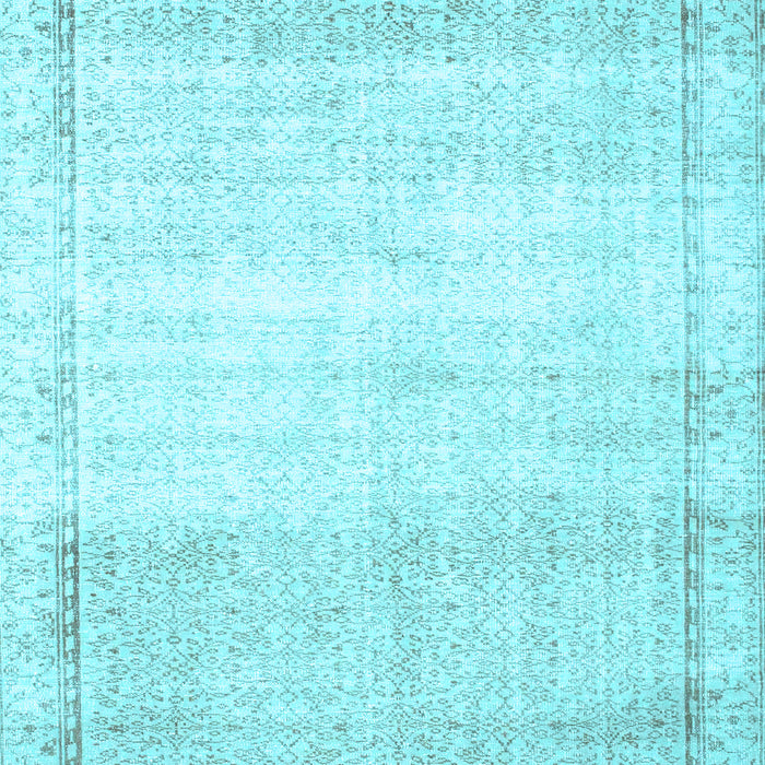 Machine Washable Abstract Light Blue Contemporary Rug, wshcon1367lblu