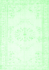 Abstract Emerald Green Contemporary Rug, con1368emgrn