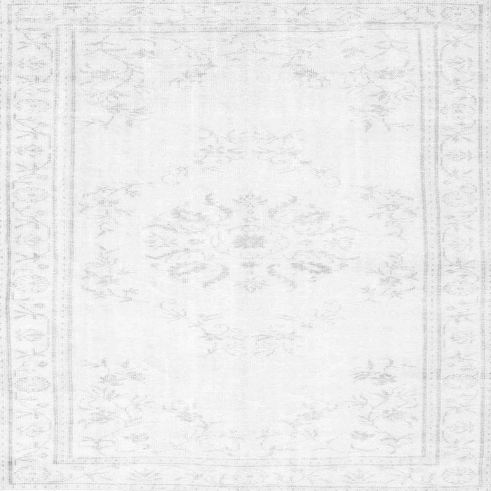 Round Machine Washable Abstract Gray Contemporary Rug, wshcon1368gry