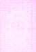 Abstract Pink Contemporary Rug, con1368pnk