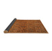 Thickness of Contemporary Mahogany Brown Modern Rug, con1369