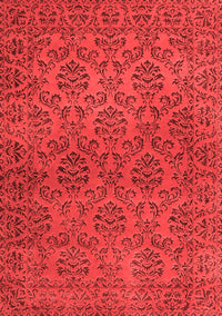 Abstract Red Contemporary Rug, con1369red