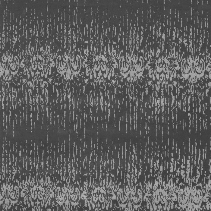 Serging Thickness of Machine Washable Persian Gray Bohemian Rug, wshcon136gry