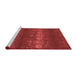 Bohemian Red Washable Rugs