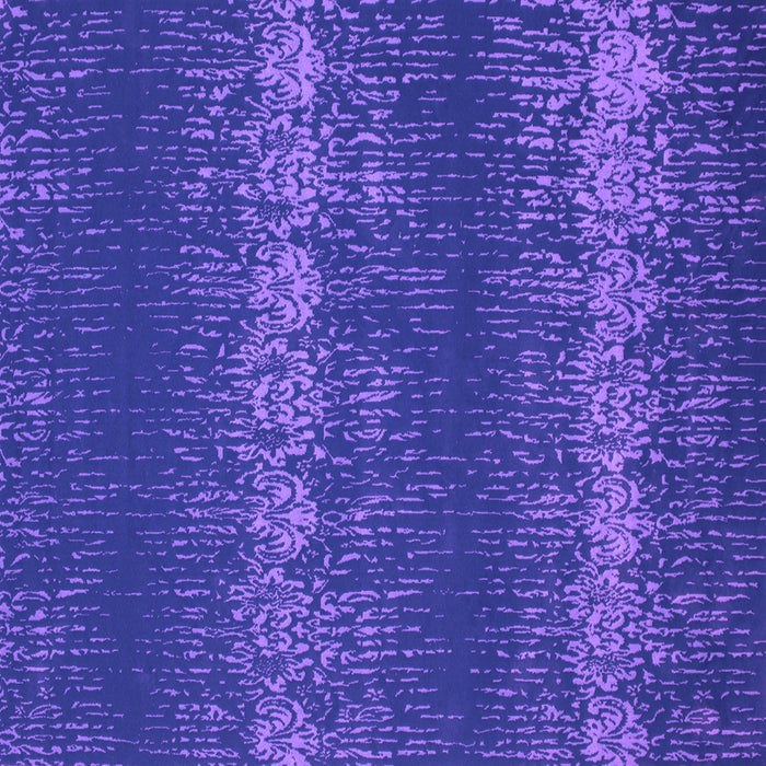 Square Machine Washable Persian Purple Bohemian Area Rugs, wshcon136pur