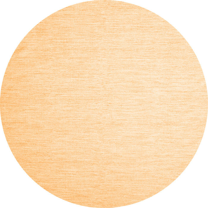 Square Solid Orange Modern Rug, con1370org