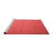 Contemporary Red Washable Rugs