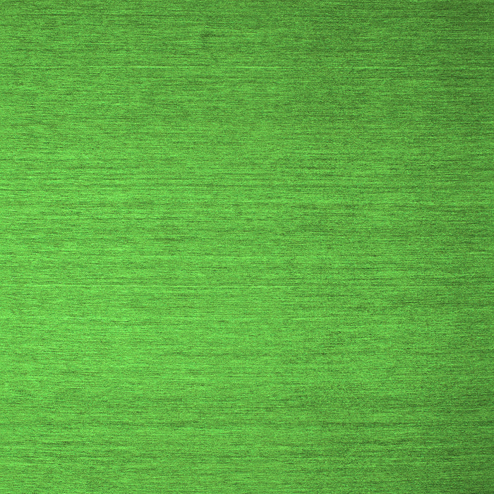 Round Machine Washable Abstract Green Contemporary Area Rugs, wshcon1371grn