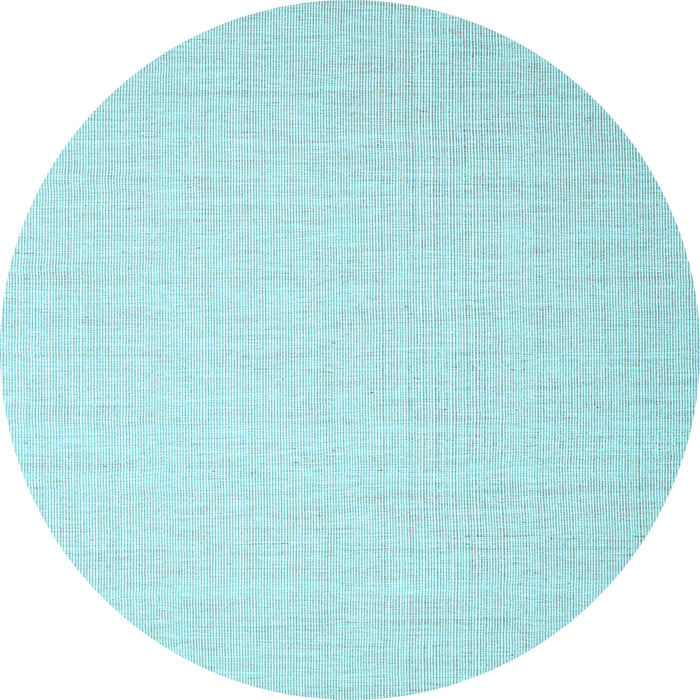 Round Machine Washable Abstract Light Blue Contemporary Rug, wshcon1372lblu