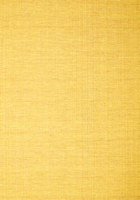 Abstract Yellow Contemporary Rug, con1372yw