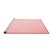 Contemporary Red Washable Rugs